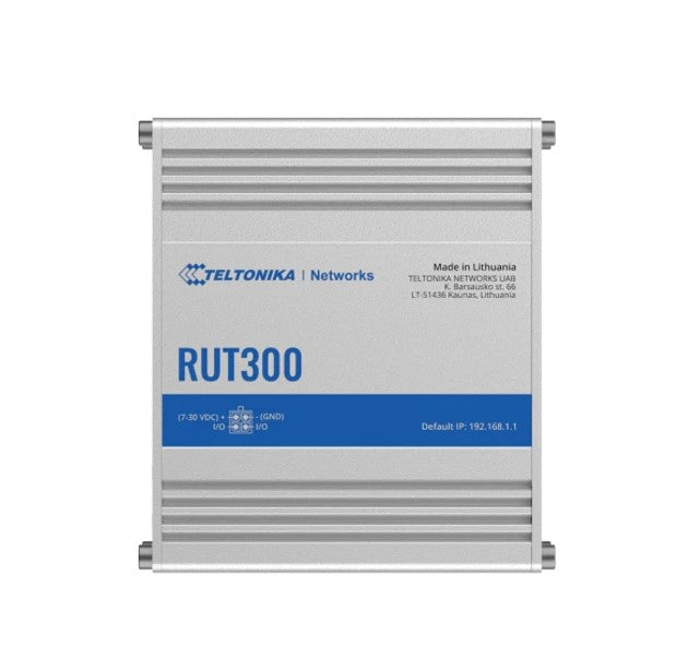 Teltonika RUT300000300 wired router Fast Ethernet Silver