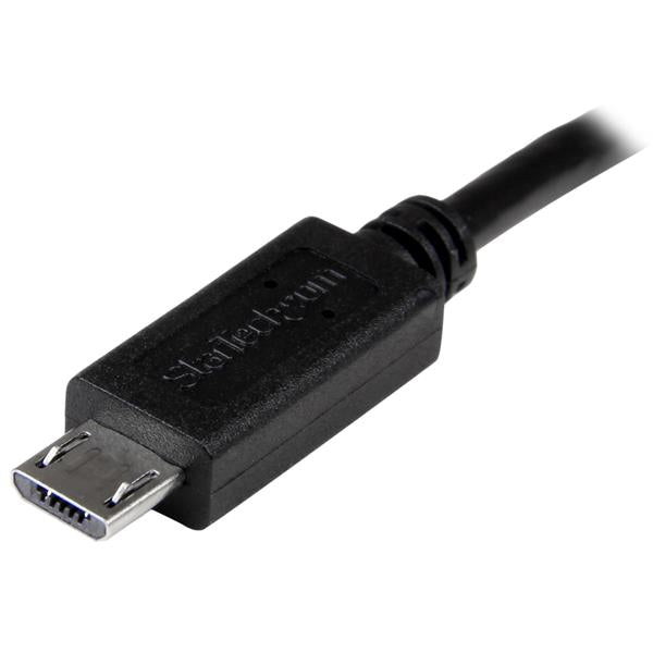 StarTech USB OTG Cable - Micro USB to Micro USB - M/M - 8 in.