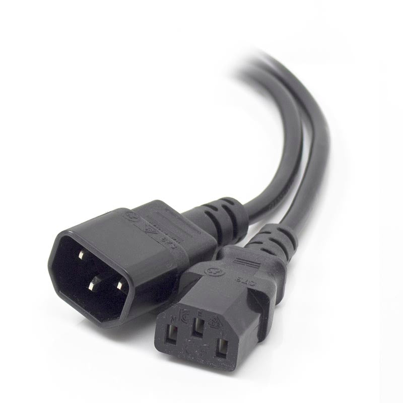 ALOGIC 1.5m Computer Power Extension Cord (IEC320C13 to IEC320C14)