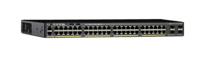 Cisco Catalyst WS-C2960X-48FPD-L network switch Managed L2 Gigabit Ethernet (10/100/1000) Power over Ethernet (PoE) Black