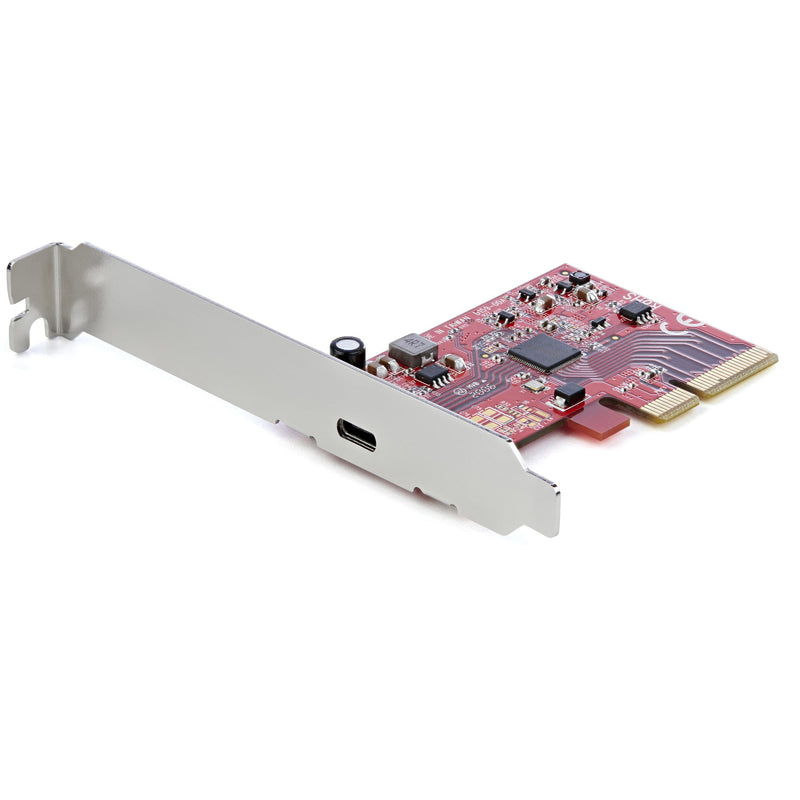 StarTech 1-Port USB 3.2 Gen 2x2 PCIe Card - USB-C SuperSpeed 20Gbps PCI Express 3.0 x4 Host Controller Card - USB Type-C PCIe Add-On Adapter Card - Expansion Card - Windows & Linux