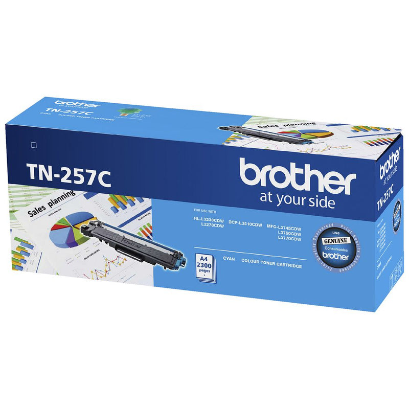 Brother TN-257C toner cartridge 1 pc(s) Original Cyan