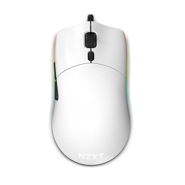 NZXT White Lift Lightweight Ambidextrous Mouse