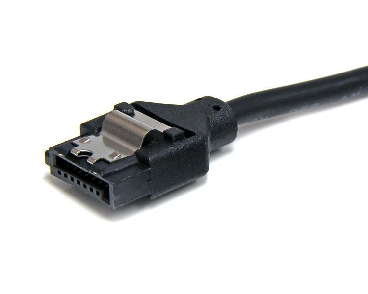 StarTech.com 24in Latching Round SATA Cable