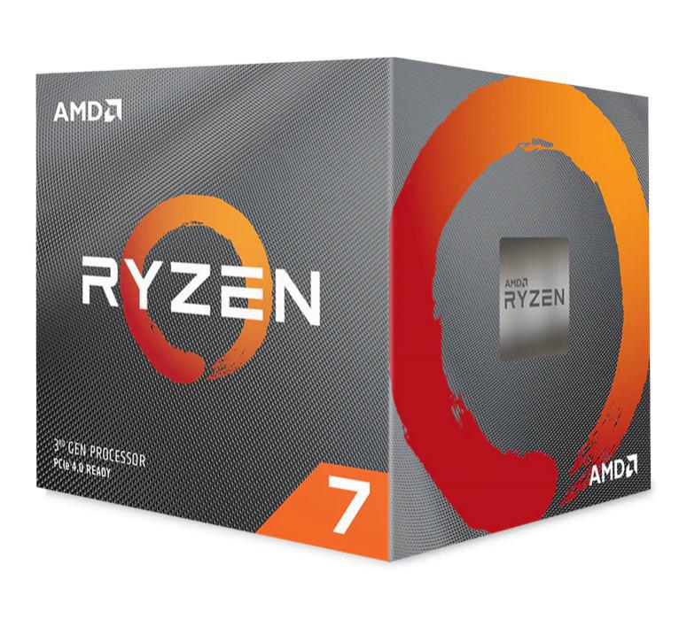 AMD-P AMD Ryzen 7 3800X, 8 Core AM4 CPU, 3.9GHz 4MB 105W w/Wraith Prism Cooler Fan (AMDCPU)(AMDBOX)