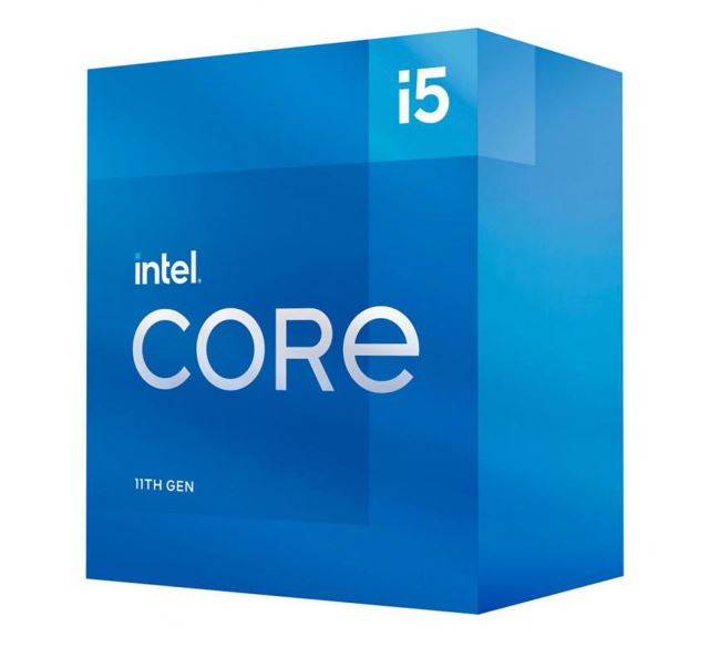 Intel-P Intel Core i5-11500 CPU 2.7GHz (4.6GHz Turbo) 11th Gen LGA1200 6-Cores 12-Threads 12MB 65W UHD Graphics 750 Retail Box 3yrs Rocket Lake
