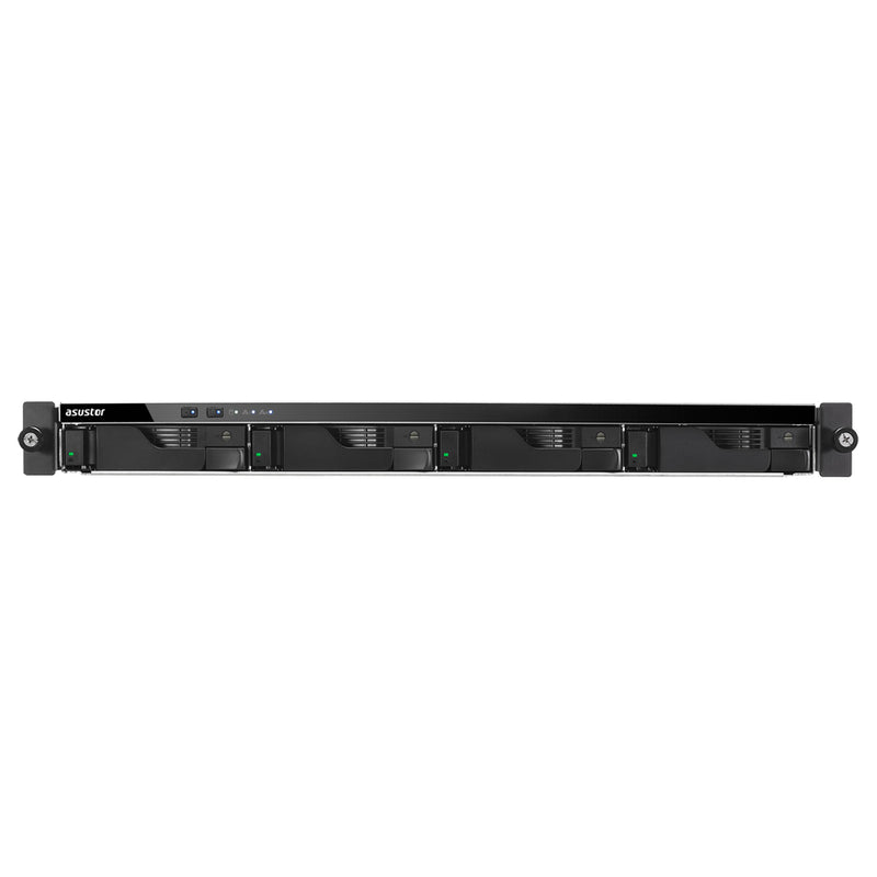 Asustor AS6204RS NAS/storage server Ethernet LAN Rack (1U) Black