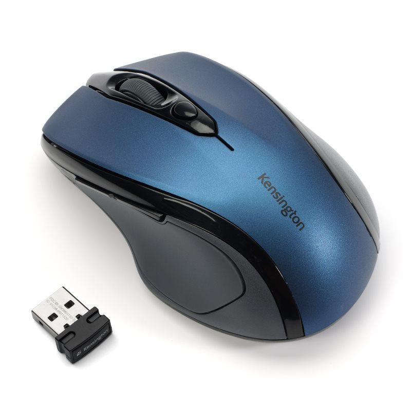 Kensington Pro Fit™ Mid-Size Wireless Mouse - Sapphire Blue
