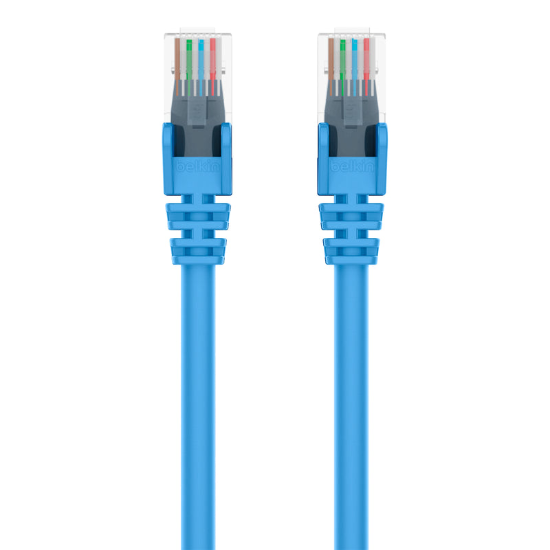 Belkin A3L980BT02MBLUS networking cable Blue 2 m Cat6 U/UTP (UTP)