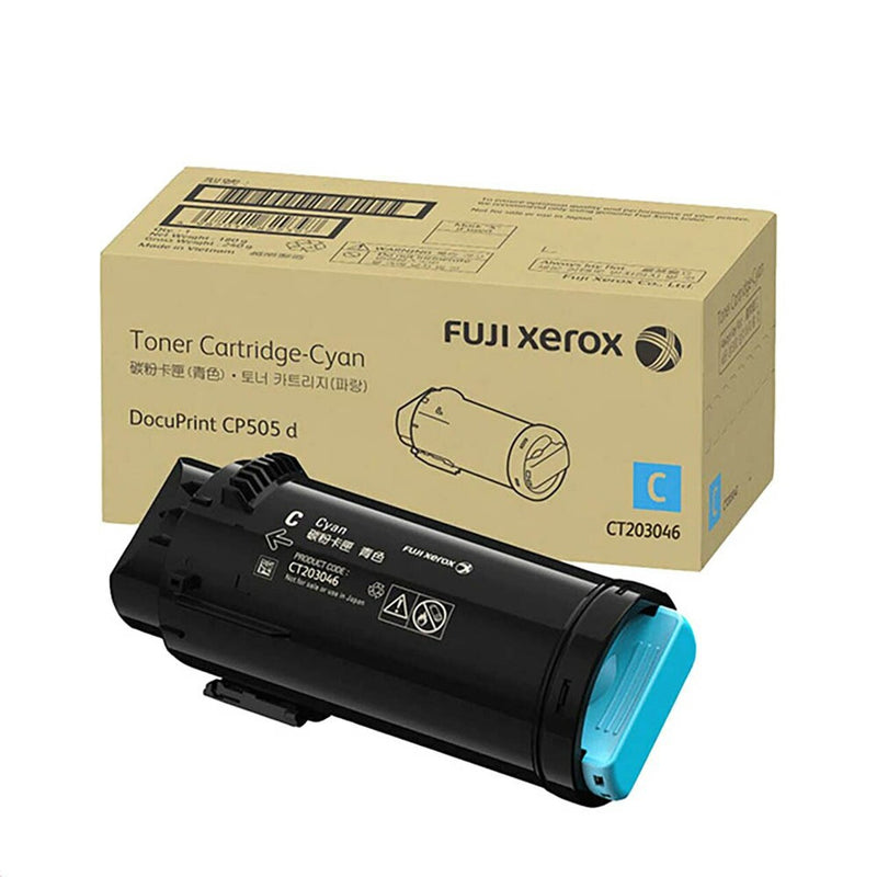 Fujifilm FUJI XEROX CT203046 CYAN HIGH YIELD TONER 11K FOR DPCP505D