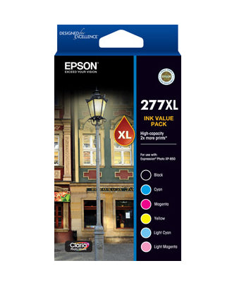 Epson C13T278892 277XL ink cartridge Original High (XL) Yield Black, Cyan, Light Cyan, Light magenta, Magenta, Yellow