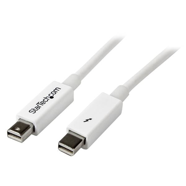 StarTech.com 1m White Thunderbolt Cable - M/M