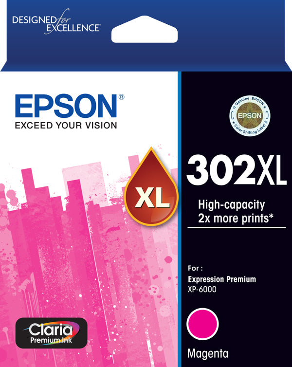 Epson 302XL ink cartridge High (XL) Yield Magenta