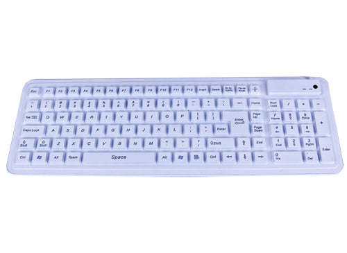 Seal Shield Glow2 keyboard USB English White