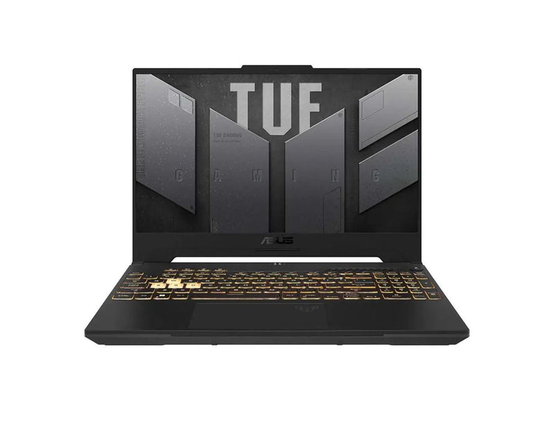 ASUS TUF Gaming F15 FX507ZE-HN045W i7-12700H Notebook 39.6 cm (15.6") Full HD IntelÂ® Coreâ¢ i7 16 GB DDR5-SDRAM 512 GB SSD NVIDIA GeForce RTX 3050 Ti Wi-Fi 6 (802.11ax) Windows 11 Home Black, Grey