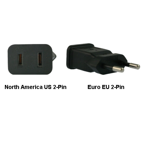 InLine North America US to Euro EU Power Adapter Plug