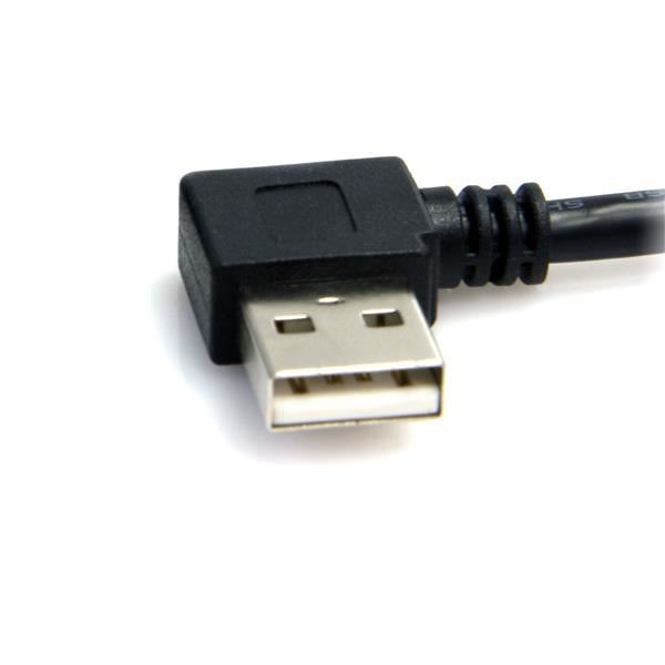 StarTech 3 ft A Right Angle to B Right Angle USB Cable - M/M