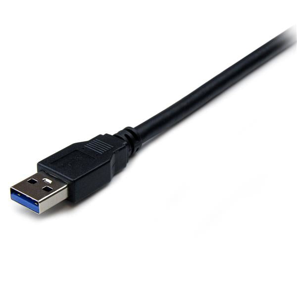 StarTech 2m Black SuperSpeed USB 3.0 Extension Cable A to A - M/F