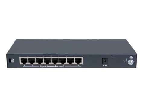 Hewlett Packard Enterprise OfficeConnect 1420 8G PoE+ (64W) Unmanaged L2 Gigabit Ethernet (10/100/1000) Power over Ethernet (PoE) 1U Grey