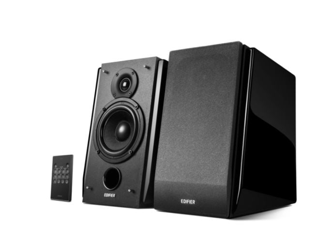Edifier R1850DB Active 2.0 Bookshelf Speakers - Includes Bluetooth, Optical Inputs, Subwoofer Supported, Bui