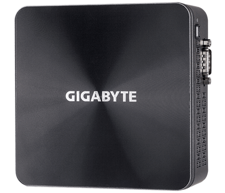 Gigabyte Intel, i7 10510U, 4.9Ghz, 4 Core, UHD Graphic 620, 2xSO-DIMM, 1xM.2, 1x2.5 inch, 1xGigabit LAN, 2xHD