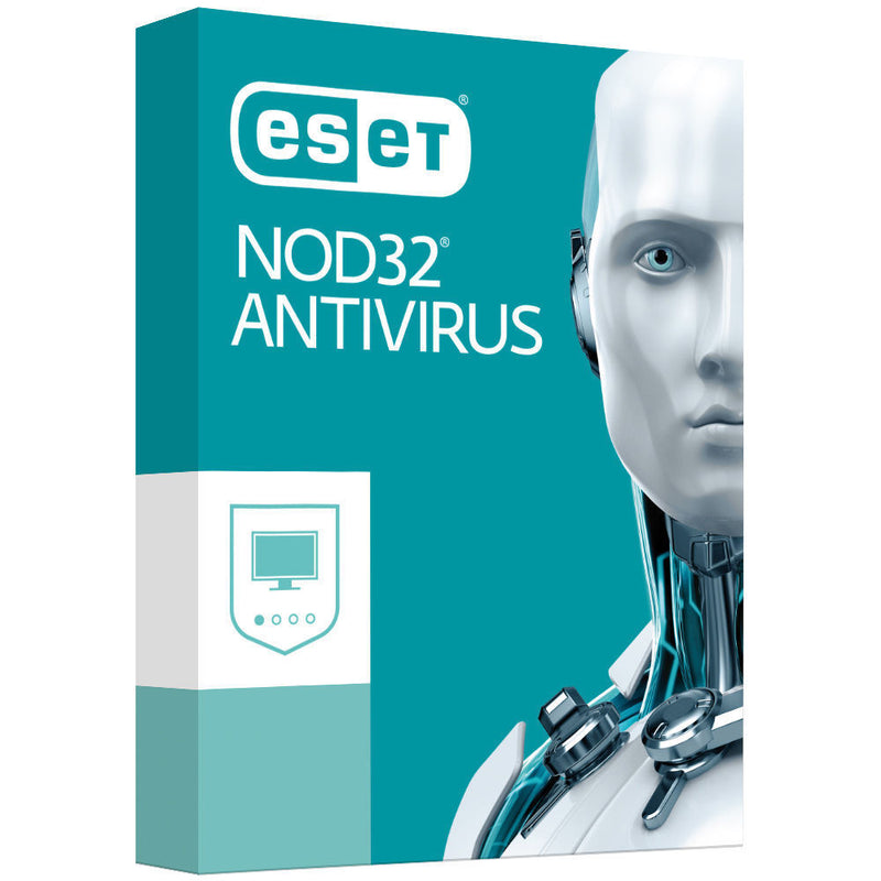 Eset NOD32 Antivirus (Essential Protection) OEM 1 Device 1 Year - Includes 1x Physical Printed Download