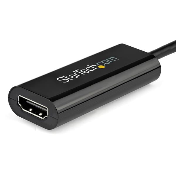 StarTech USB 3.0 to HDMI Adapter - 1080p (1920x1200) - Slim/Compact USB Type-A to HDMI Display Adapter Converter for Monitor - External Video & Graphics Card - Black - Windows Only