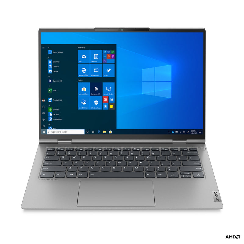 Lenovo ThinkBook 14p Notebook 35.6 cm (14") 2.2K AMD Ryzen 7 16 GB DDR4-SDRAM 512 GB SSD Wi-Fi 6 (802.11ax) Windows 11 Pro Grey