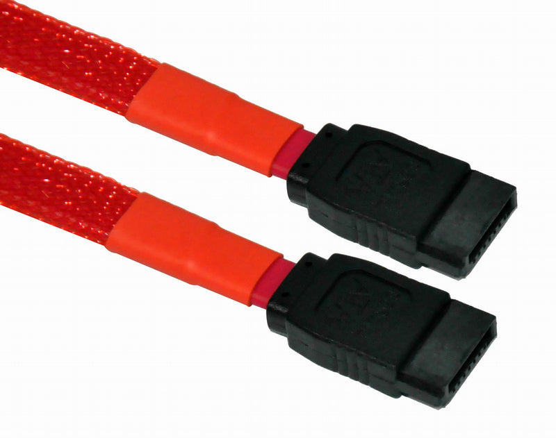 Astrotek SATA 3.0 M/M 0.3m SATA cable Black,Red