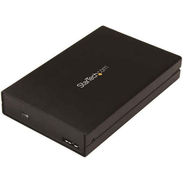 StarTech Drive Enclosure for 2.5" SATA SSDs/HDDs - USB 3.1 (10Gbps) - USB-A, USB-C