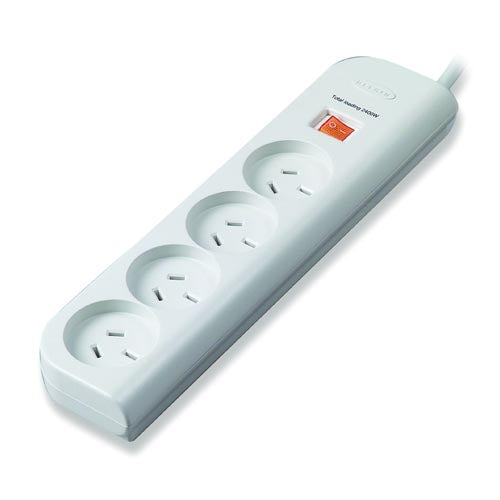 Belkin 4-Outlet Economy surge protector 4 AC outlet(s) 1 m White