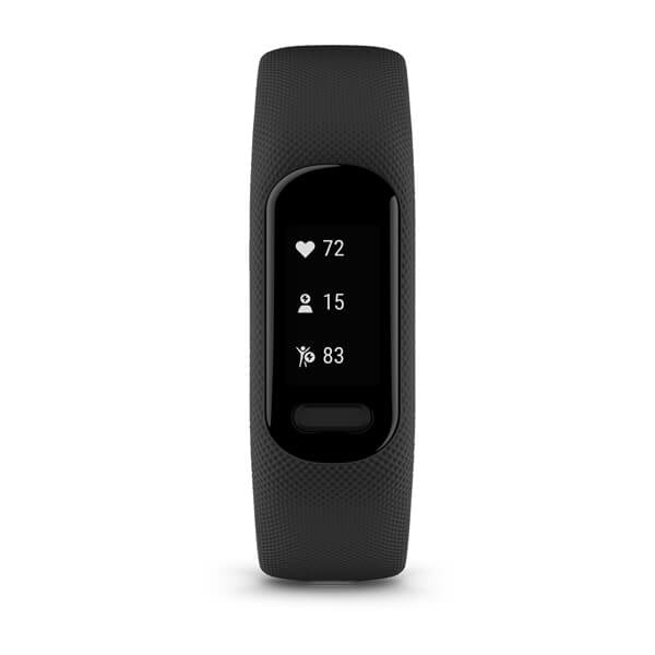 Garmin VIVOSMART 5 OLED Digital 88 x 154 pixels Touchscreen Black GPS (satellite)