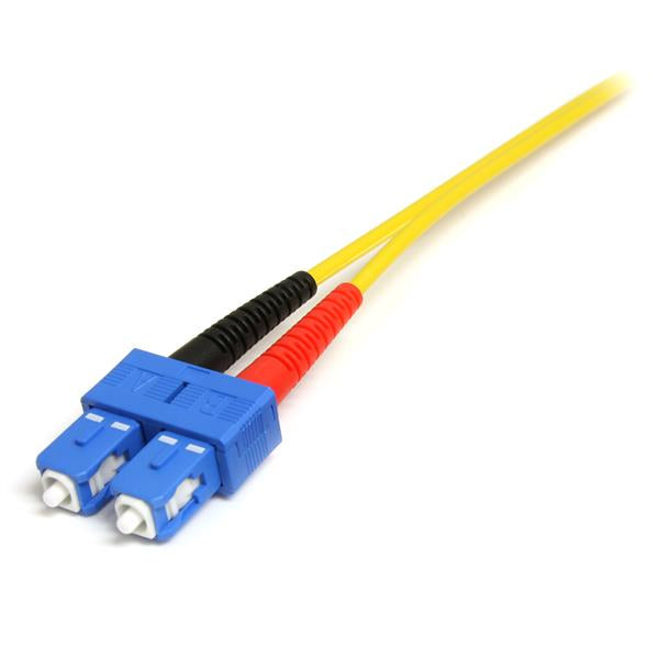 StarTech Fiber Optic Cable - Single-Mode Duplex 9/125 - LSZH - LC/SC - 1 m