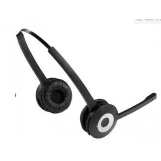 Jabra PRO 930 DUO Headset Head-band Mini-USB Black