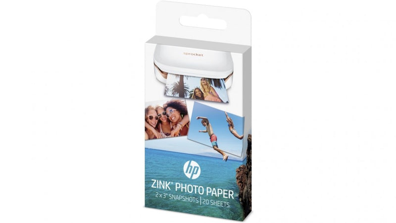 Access HP ZINK Paper 20 Pack 2x3