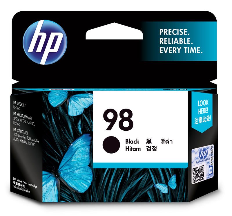 HP C9364WA NO 98 INK CARTRIDGE BLACK