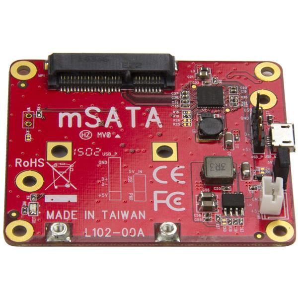 StarTech USB to mSATA Converter for Raspberry Pi and Development Boards