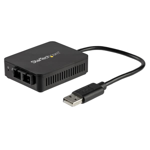 StarTech USB 2.0 to Fiber Optic Converter - 100BaseFX SC