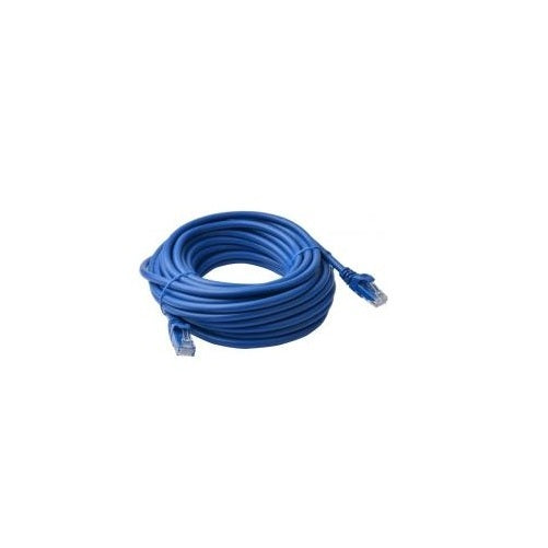 8WARE Cat 6a UTP Ethernet Cable, Snagless - Blue 15M