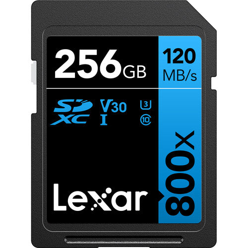 Lexar 800x 256 GB SDXC UHS-I Class 10