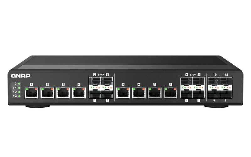 QNAP QSW-IM1200-8C network switch Managed L2 None Black