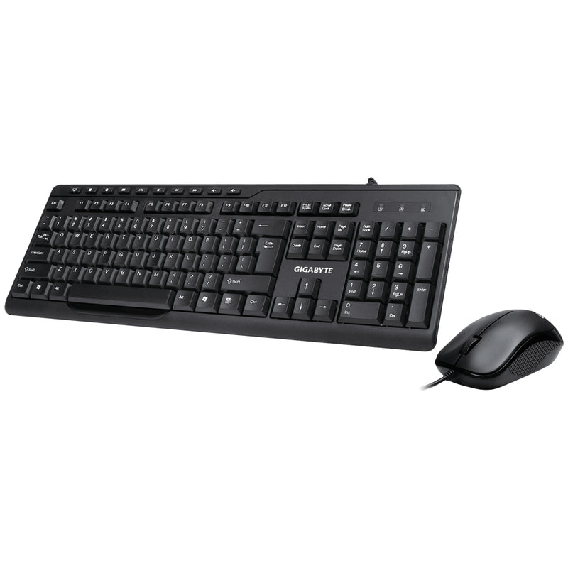 Gigabyte KM6300 keyboard USB QWERTY Black