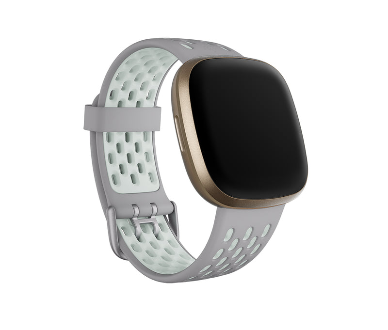 Fitbit FB174SBGYGNL Smart Wearable Accessories Band Grey, Mint colour Aluminium, Silicone