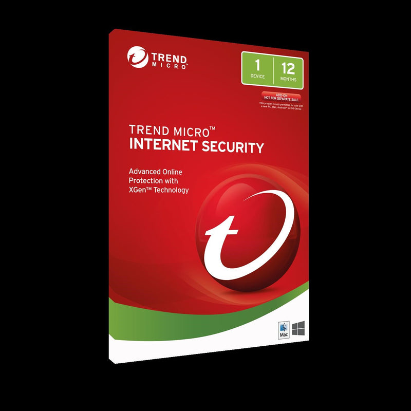 TREND MICRO Trend Micro Internet Security (1 Devices) 12mth Add-On