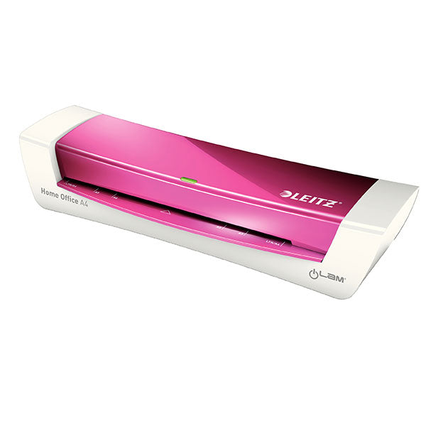 LEITZ LAMINATOR ILAM A4 HOME OFFICE PINK