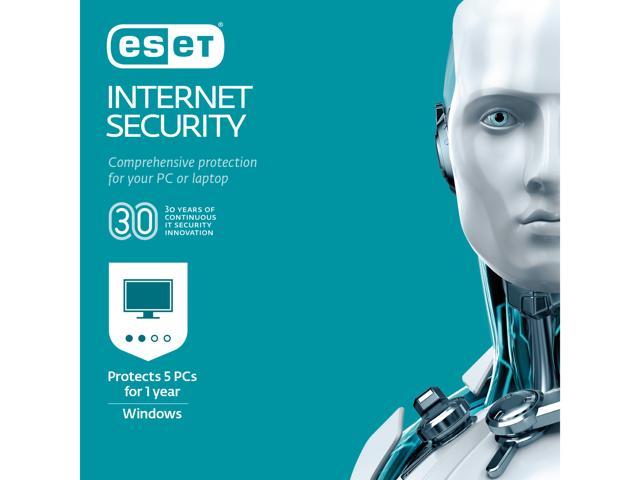 Eset Internet Security for 5 Devices 1 Year (OEM Retail Card - Single) *CLEARANCE, WHILE STOCK LASTS*