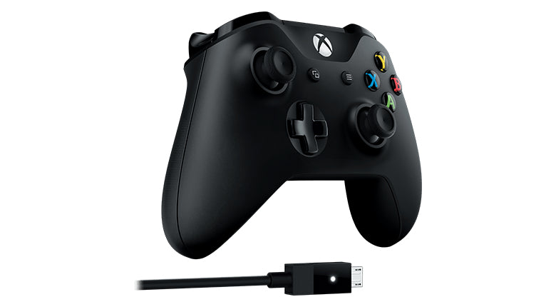 Microsoft 4N6-00003 Gaming Controller Gamepad PC,Xbox One USB 2.0 Black