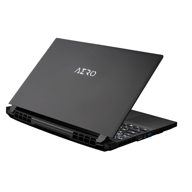 Gigabyte AERO 5 XE4-73AU614SH i7-12700H Notebook 39.6 cm (15.6") 4K Ultra HD Intel® Core™ i7 16 GB DDR4-SDRAM 1000 GB SSD NVIDIA GeForce RTX 3070 Ti Wi-Fi 6E (802.11ax) Windows 11 Home Black