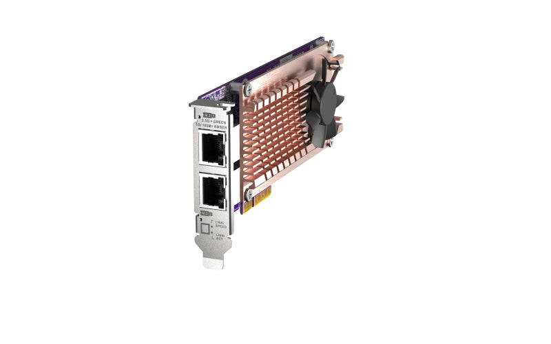 QNAP QM2-2P2G2T network card Internal Ethernet 2500 Mbit/s