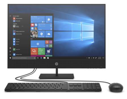 HP 400 ProOne G6 AIO, 23.8 TOUCH, i5-10400T, 8GB, 256GB Optane SSD, WLAN, W10P64, 1-1-1 (replaces 8JT3